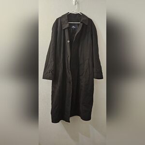 Stafford Men's Deep Brown Trench Coat